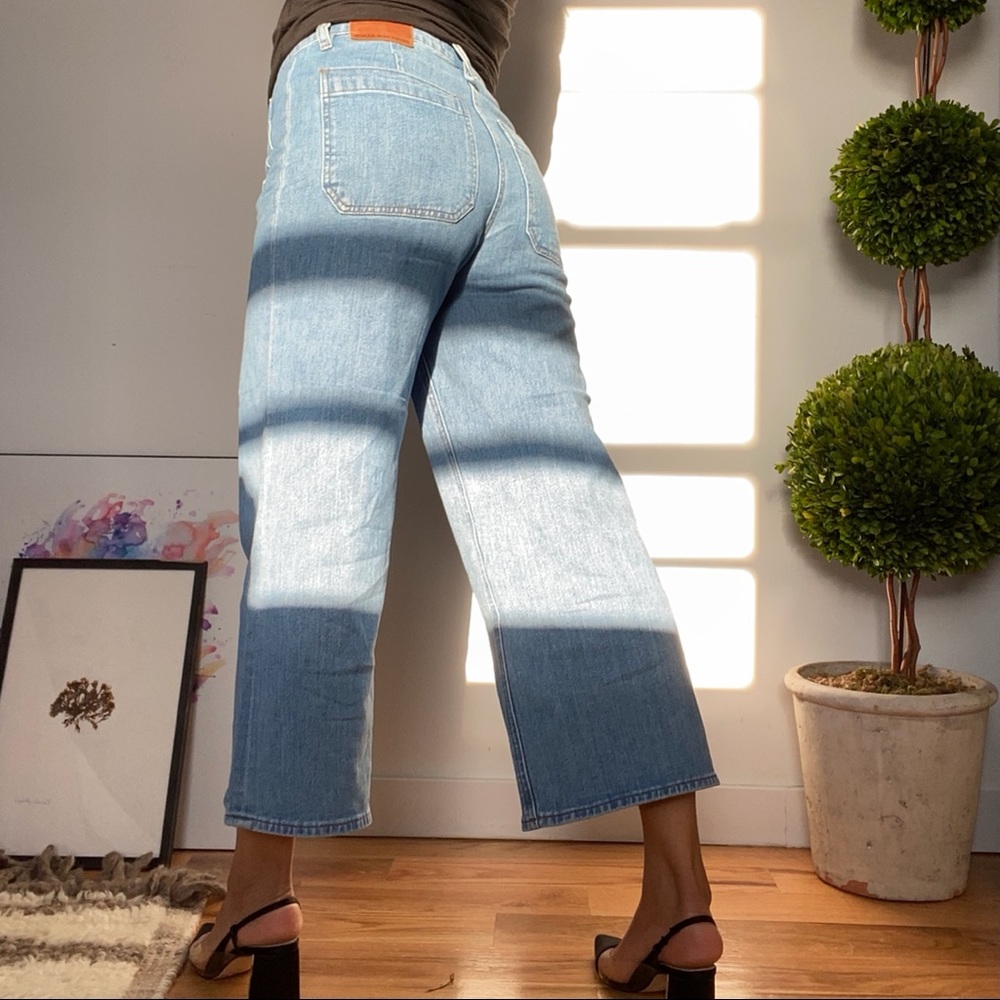 J. Crew wide leg Jeans